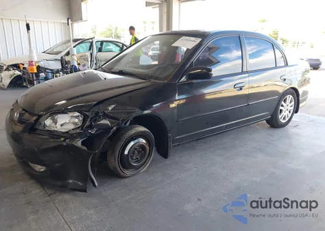 2005 Honda Civic Lx z USA, uszkodzony, nr VIN 2HGES16535H608320